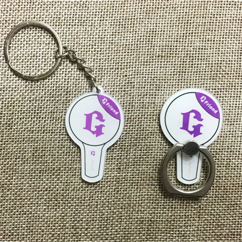 

KPOP GFRIEND Album The Awakening Keychain Keyring Phone Holder Monut Fans Gift Collection WT107