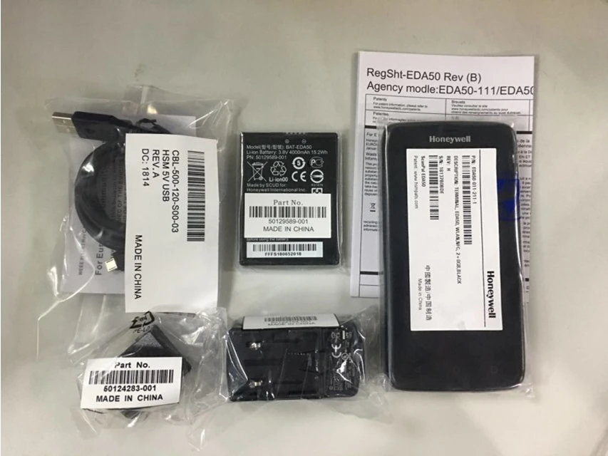  Honeywell ScanPal EDA50 2D Enterprise 4G Mobile Computer Handheod Bluetooh+WiFi+4G Android PDA Barc