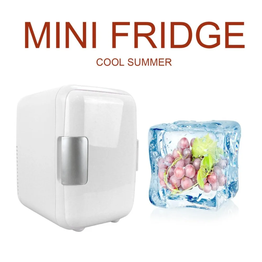 Компактный Размеры 4L Авто-холодильники бесшумный низкая Шум автомобиля мини-холодильники Морозильная Камера Охлаждения нагрева поле