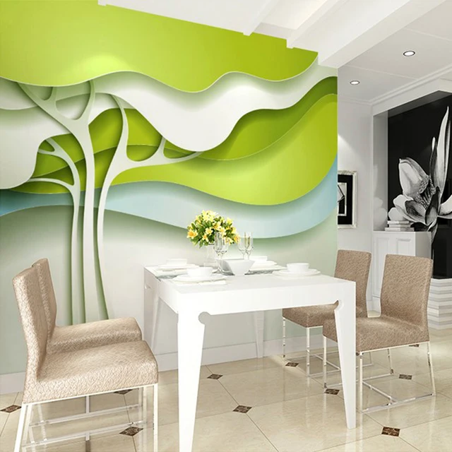 Beibehang Custom Wallpaper Leaves Modern Minimalist Wall Mural Beibehang Custom Wallpaper Leaves Modern Minimalist Wall Mural For Kitchen Backdrop Home Improvement Non