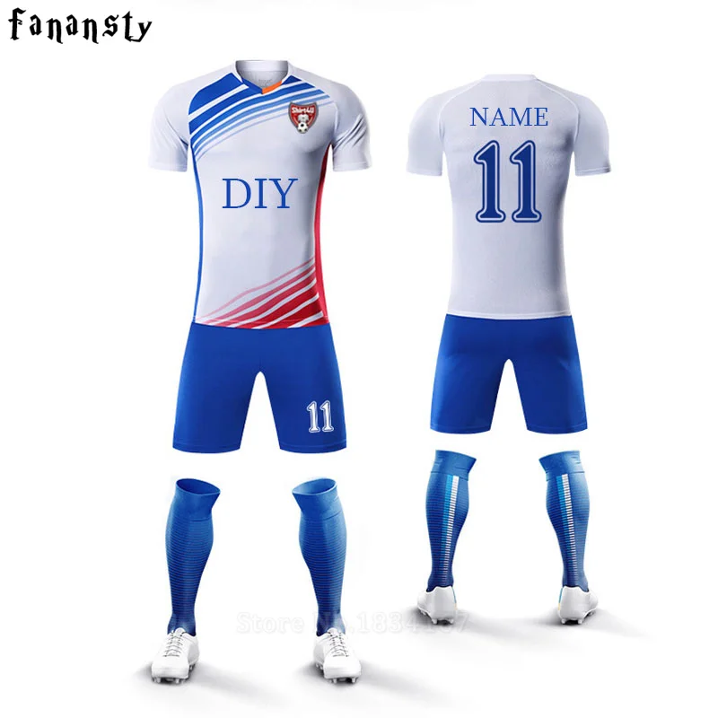 College soccer jerseys men custom 