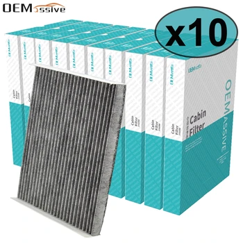 

10PC Car Activated Carbon Cabin Air Conditioning Filter For Ford Fusion Mercury Milan Lincoln MKZ 2010 2011 2012 2013