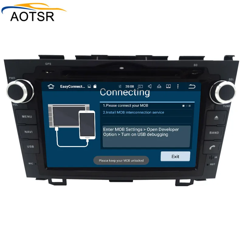 Excellent IPS 2 din Android 8.1 Car dvd multimedia player head unit For Honda Civic 2006 - 2011 car gps navigation radio Stereo no dvd BT 9