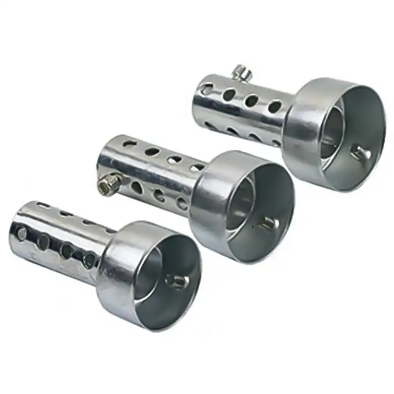 Black Silver Motorcycle Exhaust Muffler Insert Baffle DB Killer