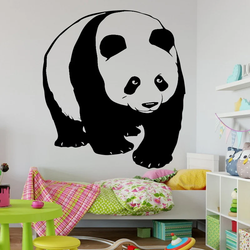 

Animal Wall Stickers Panda Pattern Removable Art Mural Vinyl Wall Decals Lovely Animal Home Decor for Kids Bedroom