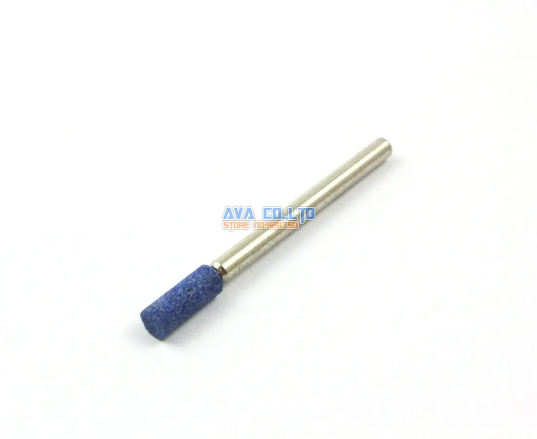 

20 Pieces 4x10mm Mounted Point Blue Aluminum Oxide Abrasive Grinding Stone Bit 3mm Shank