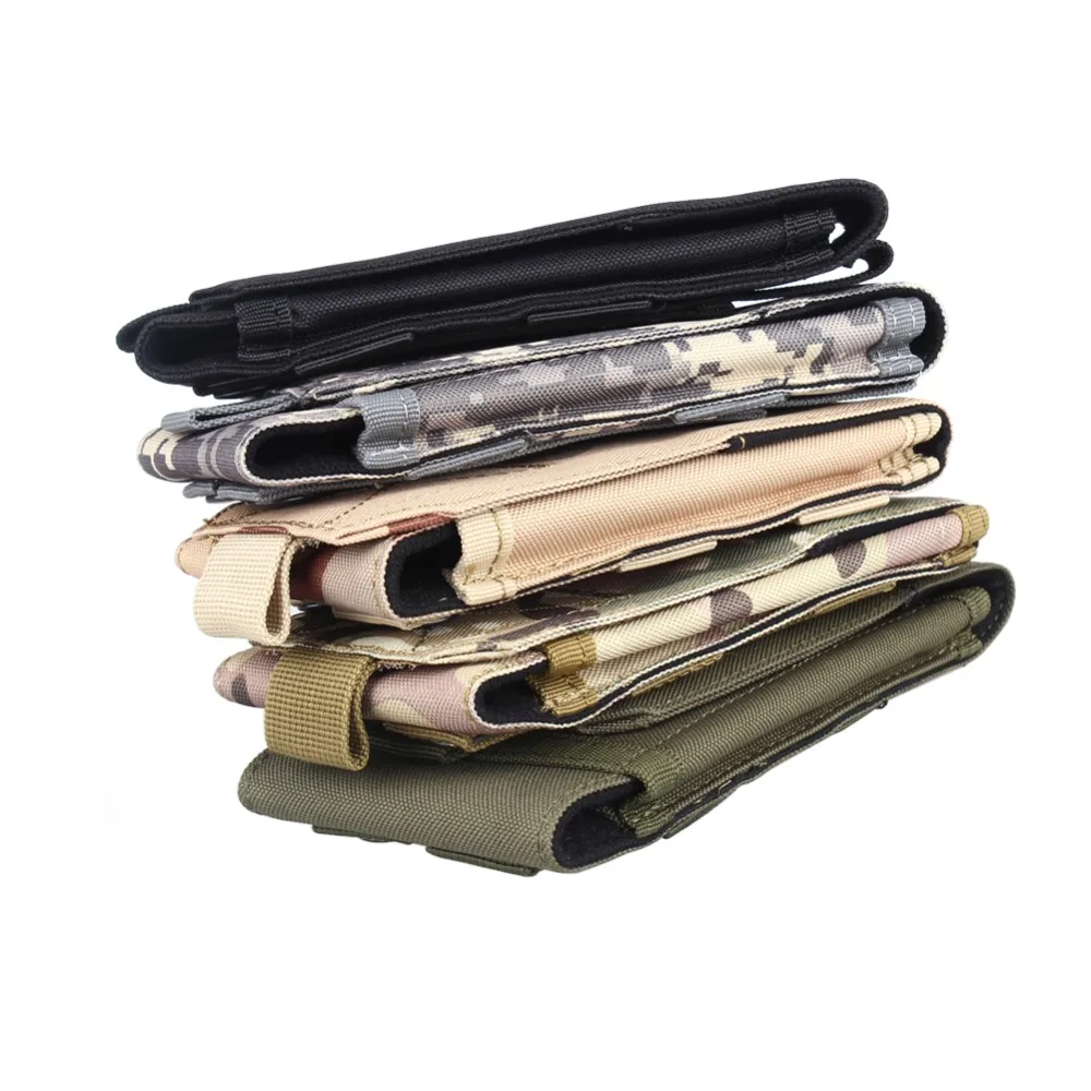 Открытый Тактические Талии телефон пояса Мешок Molle 5,5 дюймов мобильного телефона чехол для военного телефона в стиле милитари сумки аксессуары сумки