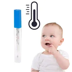 2018 медицинский Mercury стеклянный термометр большой экран клинический медицинский температурный инструмент