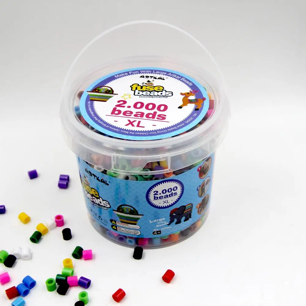 Buy 2000 beads 10mm large artkal fuse beads in bucket