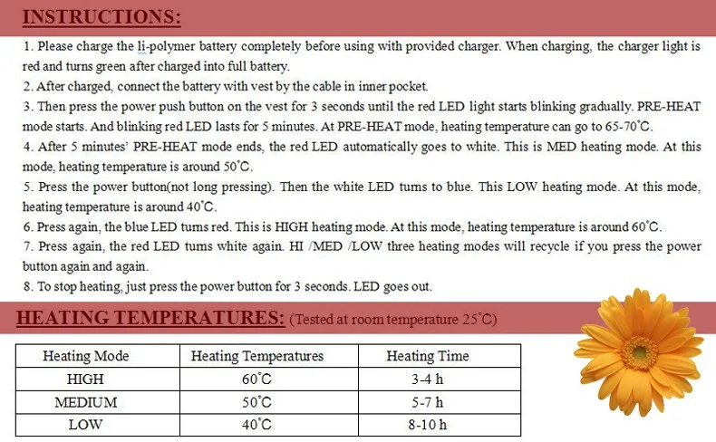 7.4V Winter Outdoor Trip Camping Hiking Vest Electric Heated Temperature Adjustable Waistcoat Men Sportswear Male Thermal Polar Fleece Vest MENS BLACK/WOMENS PURPLE
