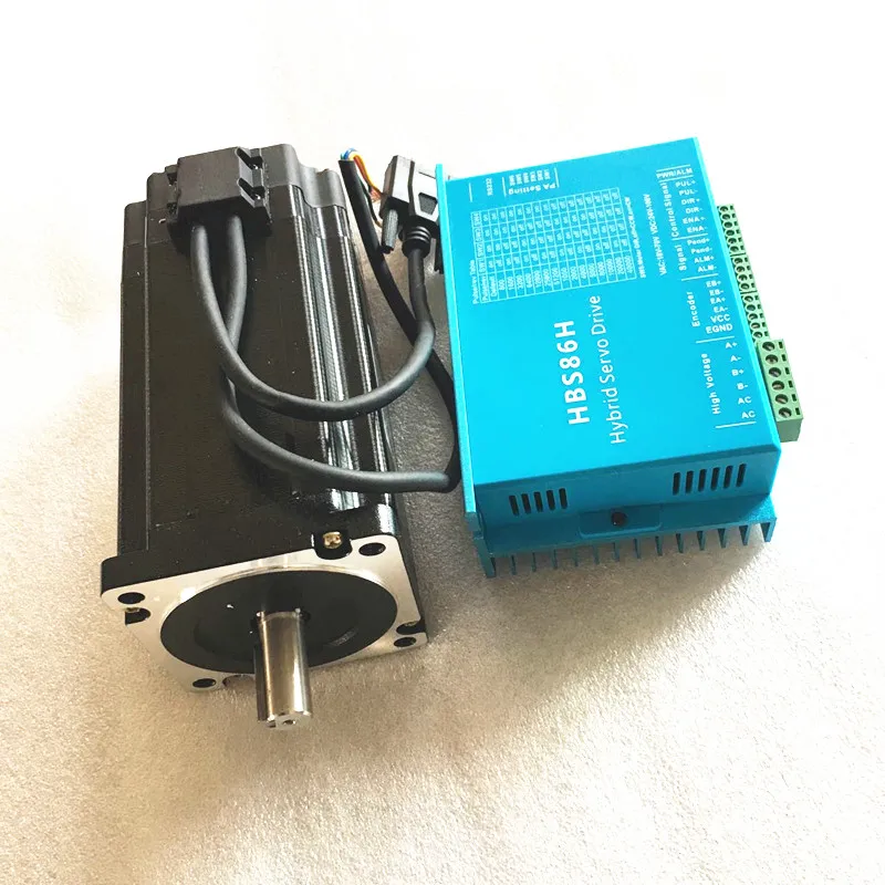 Лидер продаж! Серводвигатель 86HB250 118B + HBS860H гибридный двухфазный Драйвер шагового