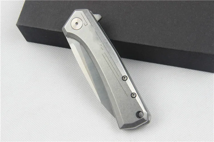 ZT0808 D2 Клинок Все стали Ручка шарикоподшипник система тактический складной нож