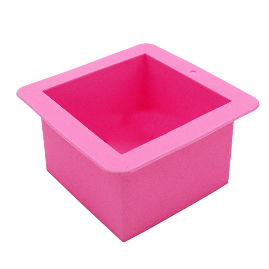 Kitchen supplies Silicon molds straight square box silicone cake pastry