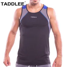 Бренд Taddlee для мужчин Бодибилдинг майка Стрингер майка для фитнеса жилет спортивные футболки для бега баскетбольная майка без рукавов
