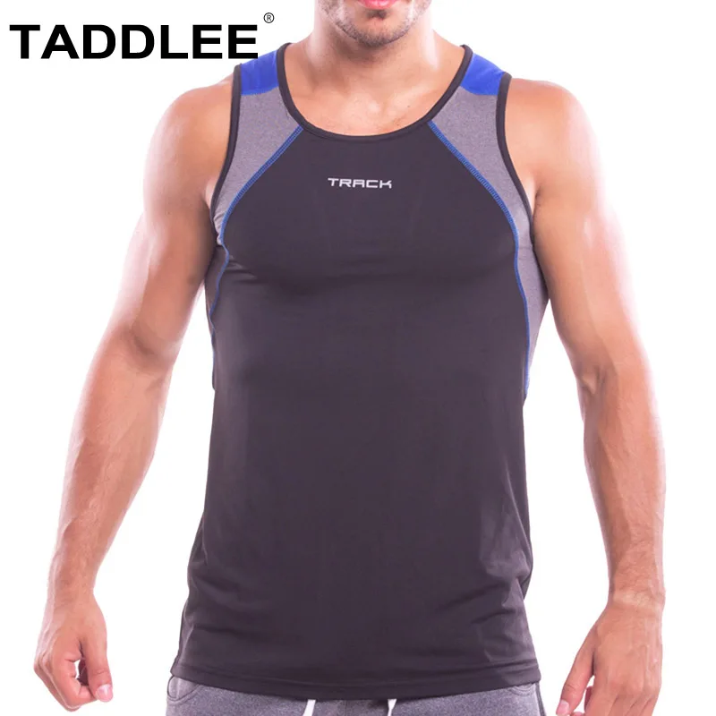 

Taddlee Brand Men Bodybuilding Tank Top Stringer Fitness Singlet Vest Sport Running Tee Shirts Basketball Sleeveless GASP Muscle