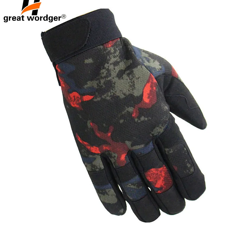 

Lightweight Multicam Camouflage Tactical Gloves Army Military Airsoft Outdoor Climbing Shooting Paintball Full Finger Gloves