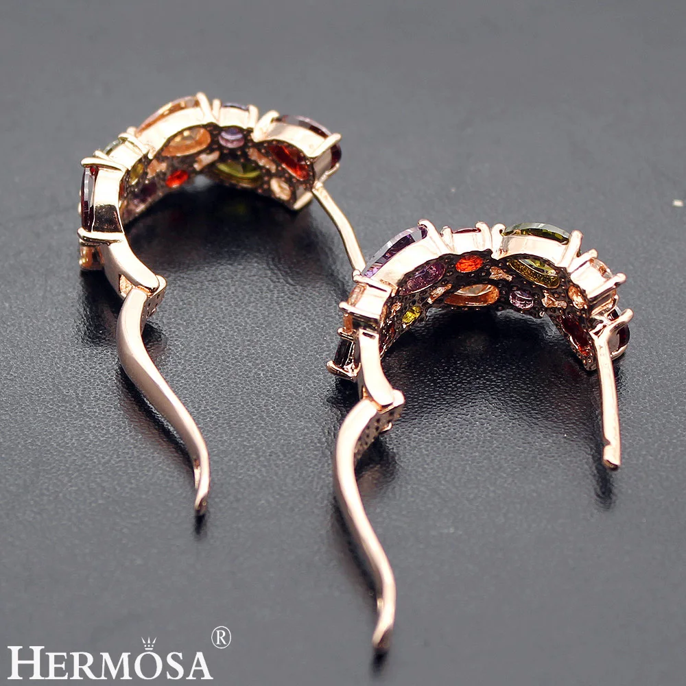 Женские серьги из серебра 925 пробы QA06|earrings fashion|women fashion earringshermosa jewelry |