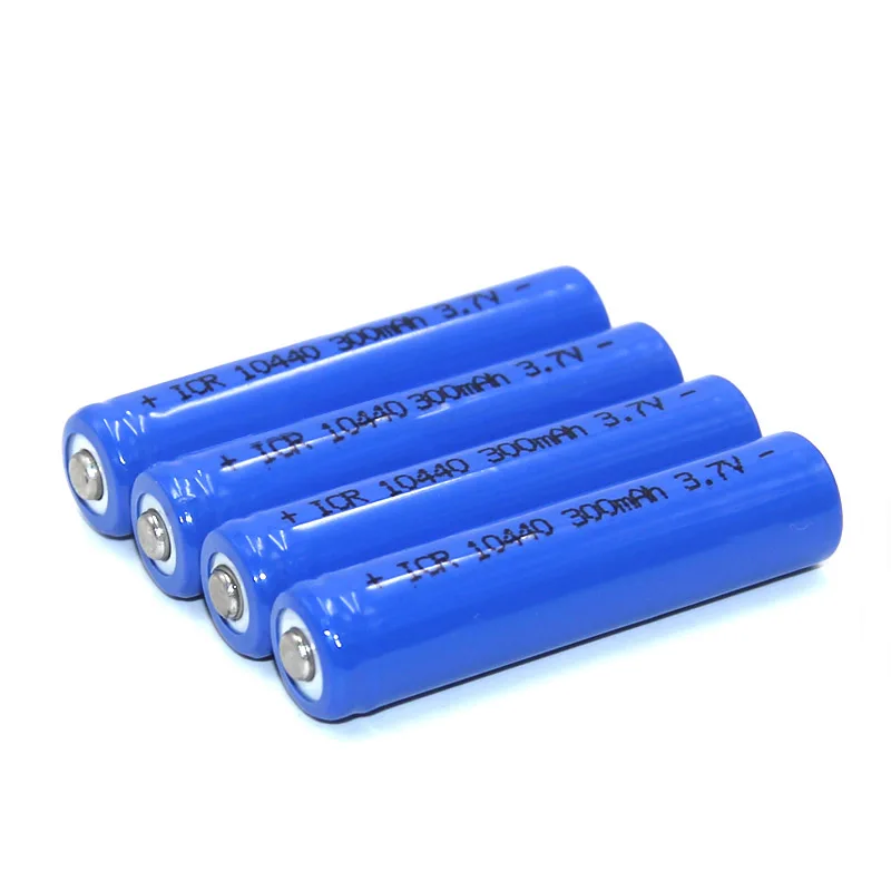 

4pcs/Lot fast shipping Doublepow DP-10440 300 mAh 3.7V Li-ion rechargeable battery 10440 HIGH CAPACITY FOR FLASHLIGHT