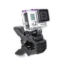 Portable Jaws Flex Clamp For Gopro Hero 5 4 Session 3 SJCAM SJ4000 SJ5000 M10 Xiaomi Yi 4K Camera Clamp Mount Gopro Accessories