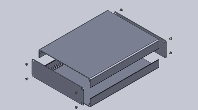 electronic case amplifier enclosure separated aluminum box enclosure black electronics aluminum case wall mounting project box electronics enclosure for pcb (11).jpg