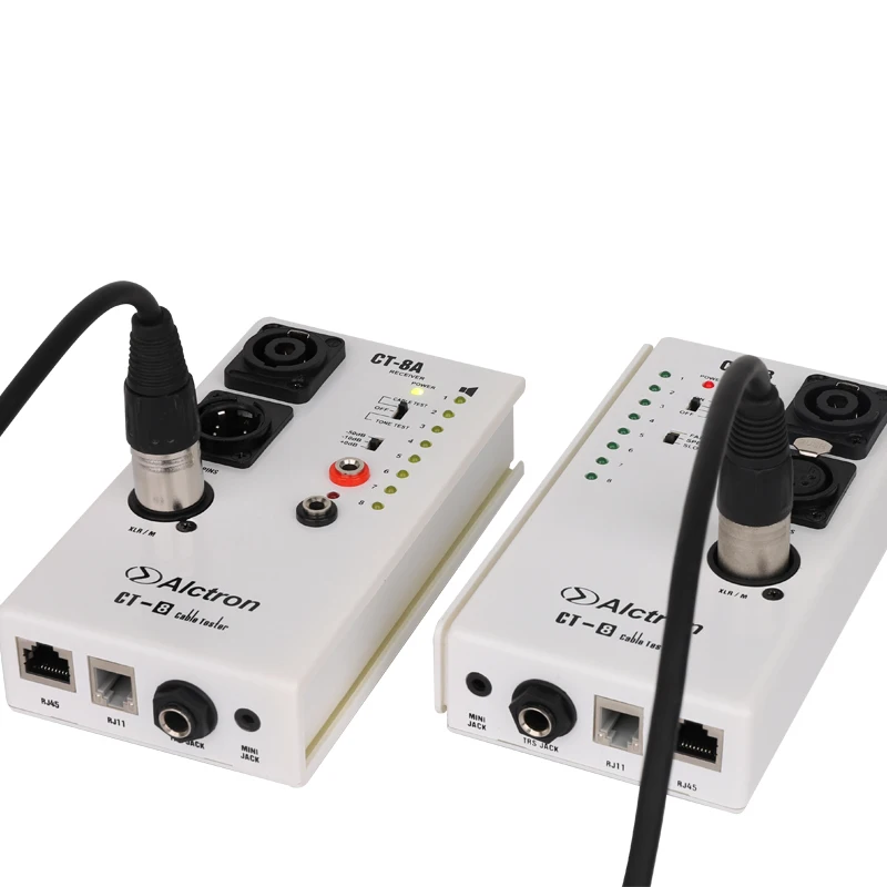 Alctron CT-8 multi-pirpose audio cable tester test