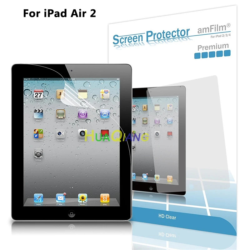 

For Apple iPad Air 2 , Nano Explosion Screen Protector Film HD Soft Front Screen Guard Ultra thin Film