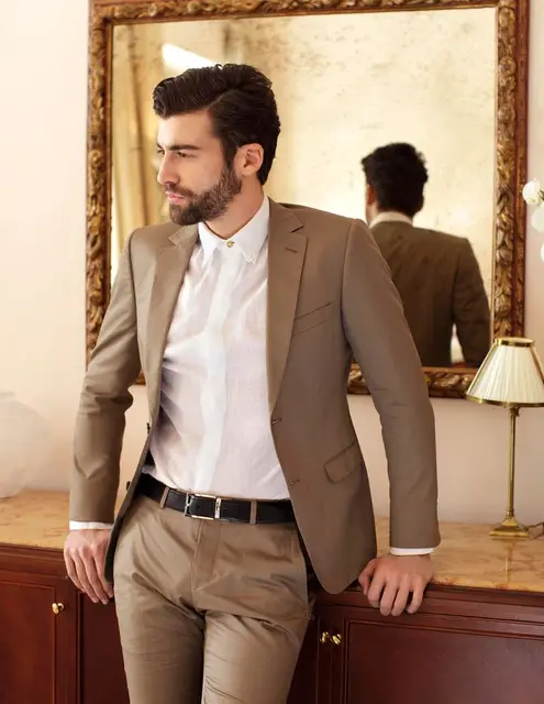 Latest Coat Pant Designs Brown Men Suit Casual Wedding Suits For Latest Coat Pant Designs Brown Men Suit Casual Wedding Suits For Terno Slim Fit Custom
