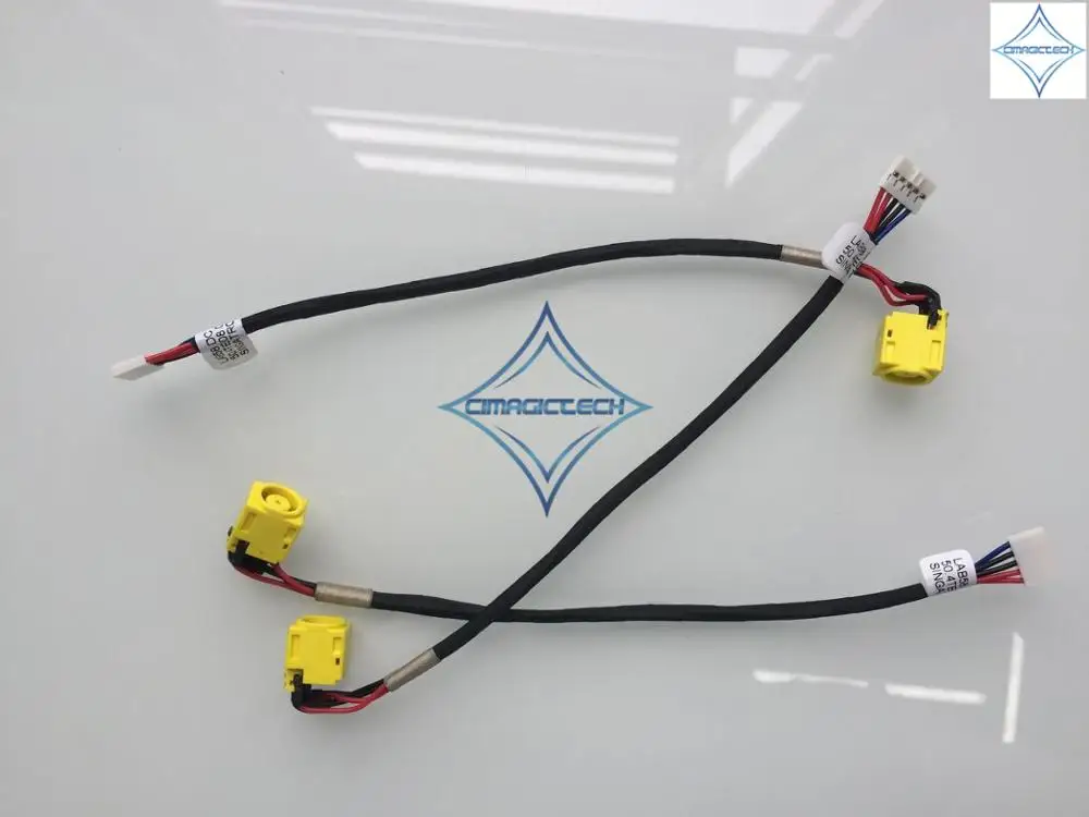 

new for Lenovo B590 M590 V580 V580A V580C notebook laptop DC power jack connector with cable socket 50.4TE08.031 50.4TE08.021