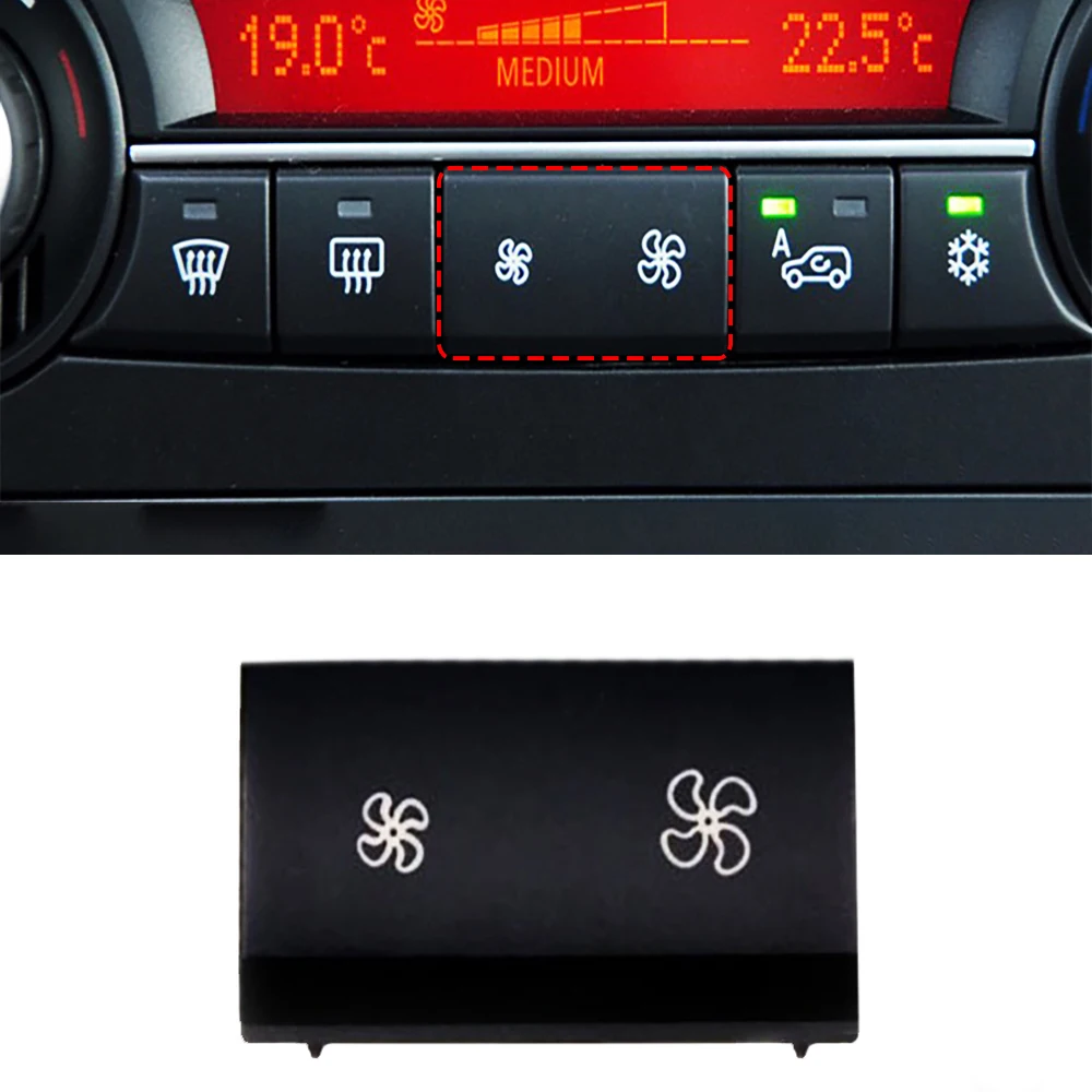High Quality wind Air Volume air conditioning Fan Speed button switch For BMW X5 X6