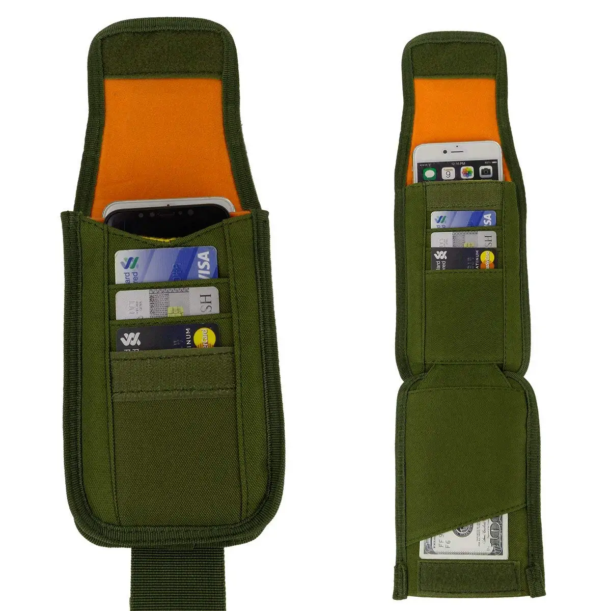 Tactical Molle Phone Holster Outdoor Belt Waist Bags Utility Vest Card Carrier Bag Mini Multi-funct - 32943007407
