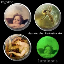 Rossetti Pre Raphaelite Art 30 MM Fridge Magnets Glass Luminous Refrigerator Magnet Glowing At Night Fridge Memo Magnetic Holder цена Rossetti Pre Raphaelite Art 30 MM Fridge Magnets Glass Luminous Refrigerator Magnet Glowing At Night Fridge Memo Magnetic Holder цены онлайн