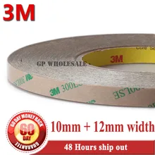 10 мм/12 мм* 55 м 3 м 9495LE 300LSE Супер сильная Двухсторонняя клейкая лента для телефона, автомобильного прибора, дисплея Windows