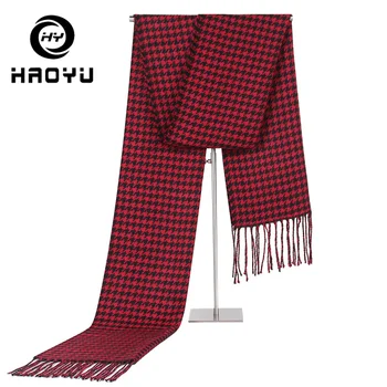 

Men Scarf Vintage Cashmere Scarfs Swallow Gird Couple Long Shawl With Tassle New Retro Winter Shawl