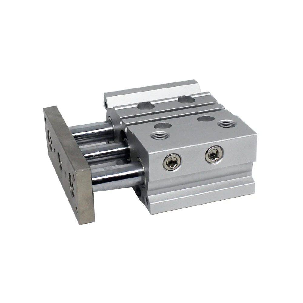 

MGPM-Z Pneumatic Compact Guide Air Cylinder Slide Bearing Bore 12 16 20 25 32 40 50 63mm Stroke 10 20 25 30 40 50 75 100mm S/M/C
