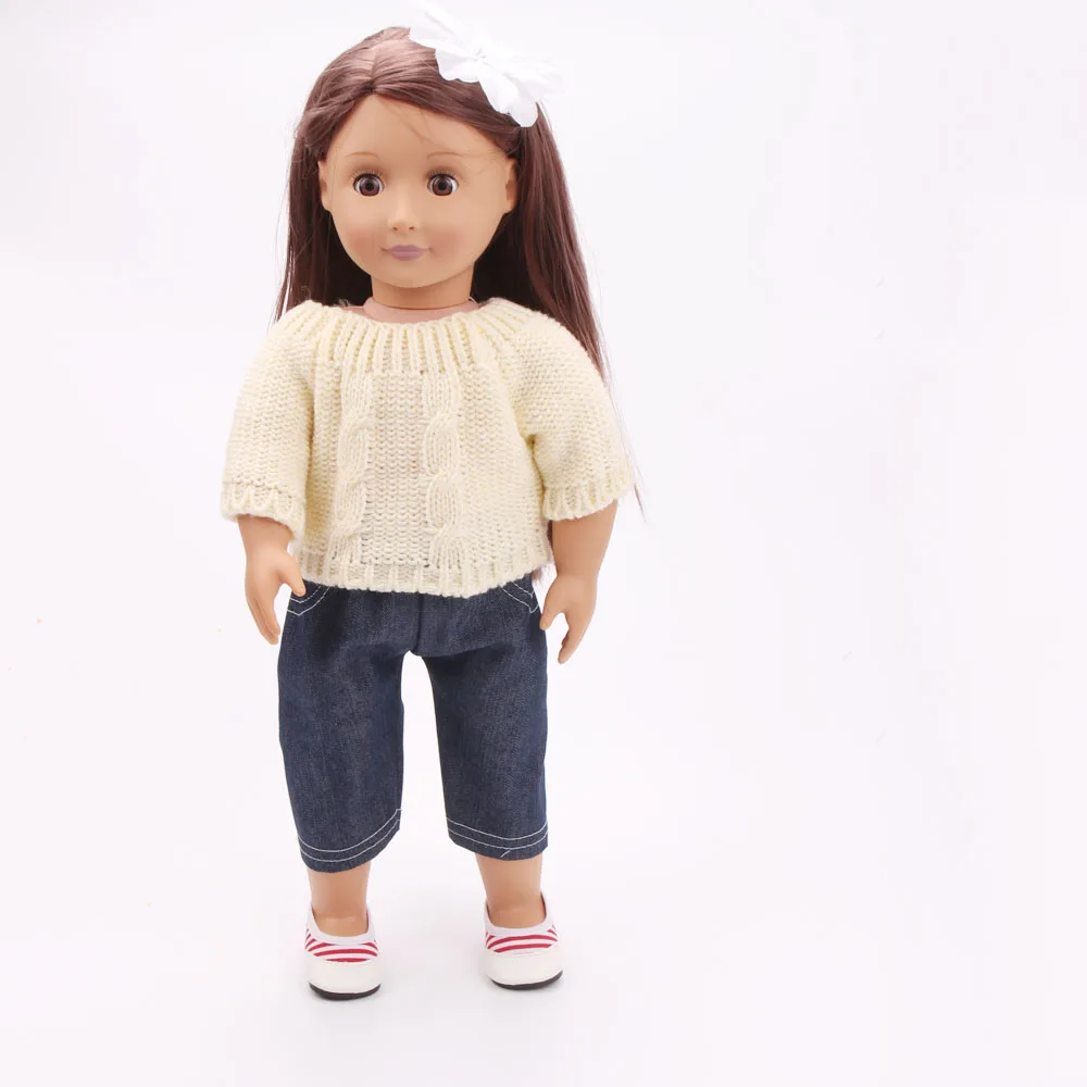 Free shipping hot 2014 new style Popular 18 American girl doll clothes dressChristmas gift Baby clothes