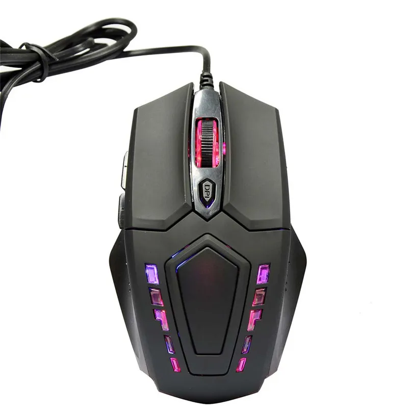 

NEW Advanced Wired Gaming Mouse 3200DPI 6 Buttons Optical MouseGamer E-Sports Computer Mice For Laptops Desktops