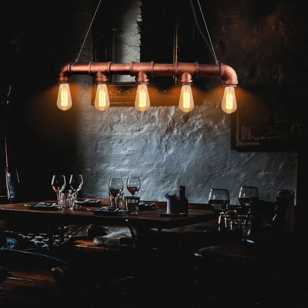 Vintage Edison Pendant light Retro Personalized Bar Lighting Industrial