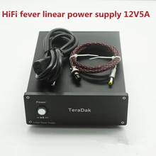 Teradak DC-50W HiFi лихорадка линейный Питание 12V5A/Вход 110 V или 230 V