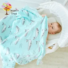 Buy Muslin Baby Blankets Newborn Muslin Swaddle Wraps Baby Blanket Cotton Bamboo Blankets Muselina 120*120 Character Kid Beding Set Free Shipping