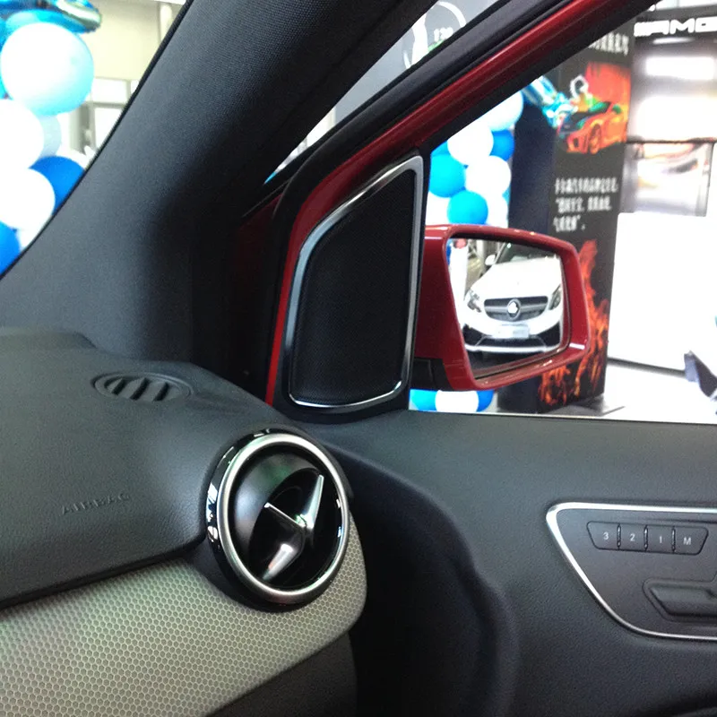 door audio speaker frame trim for Mercedes Benz B Class Car Styling (2)