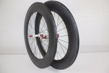 

New U shape carbon fiber clincher wheel 88mm carbon wheel set