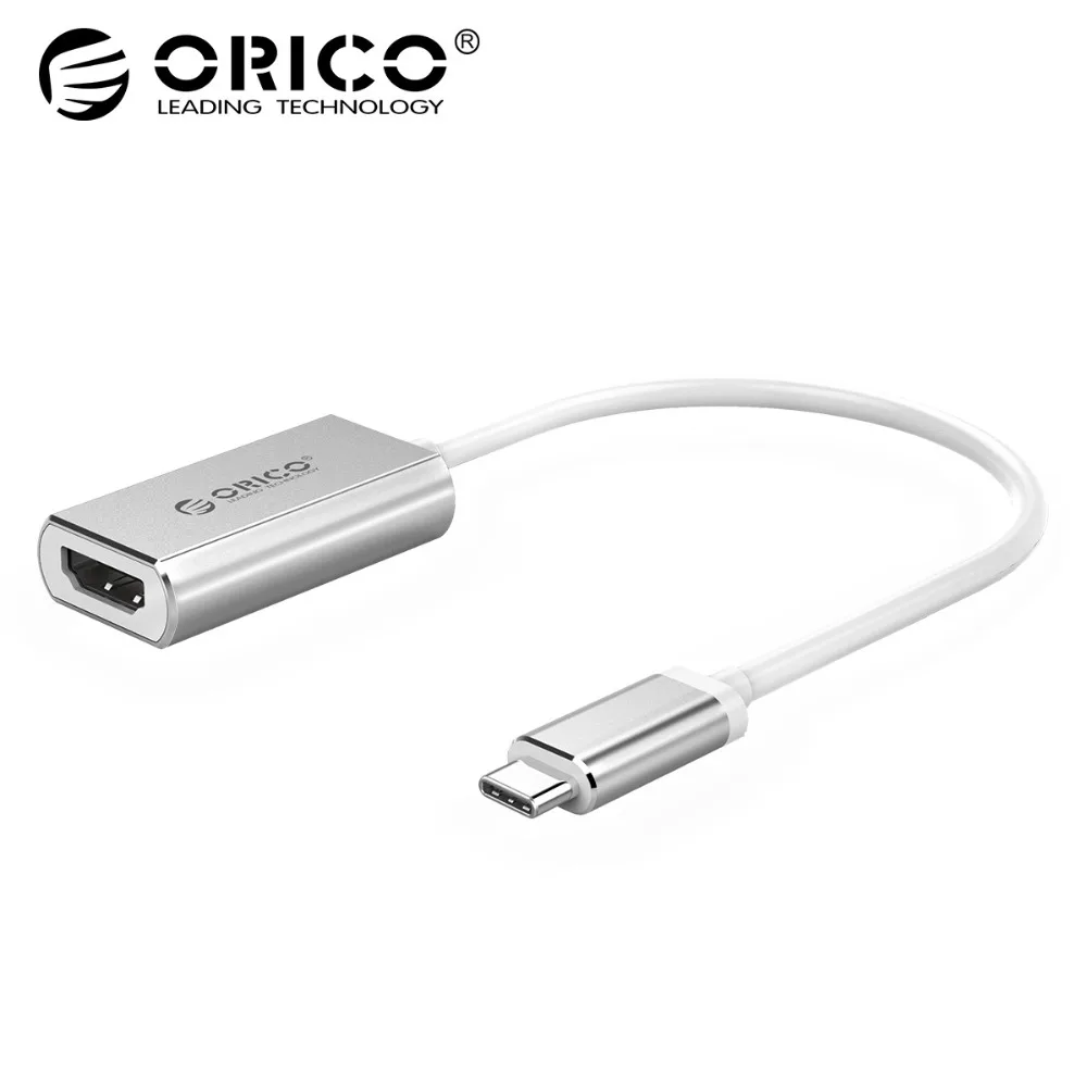 

ORICO USB C HUB Type-C to HDMI/VGA/DP/Mini DP Adapter Cable 15CM Mini Type C HUB For MacBook/HUAWEI Mate P10 20/Samsung Galaxy 9