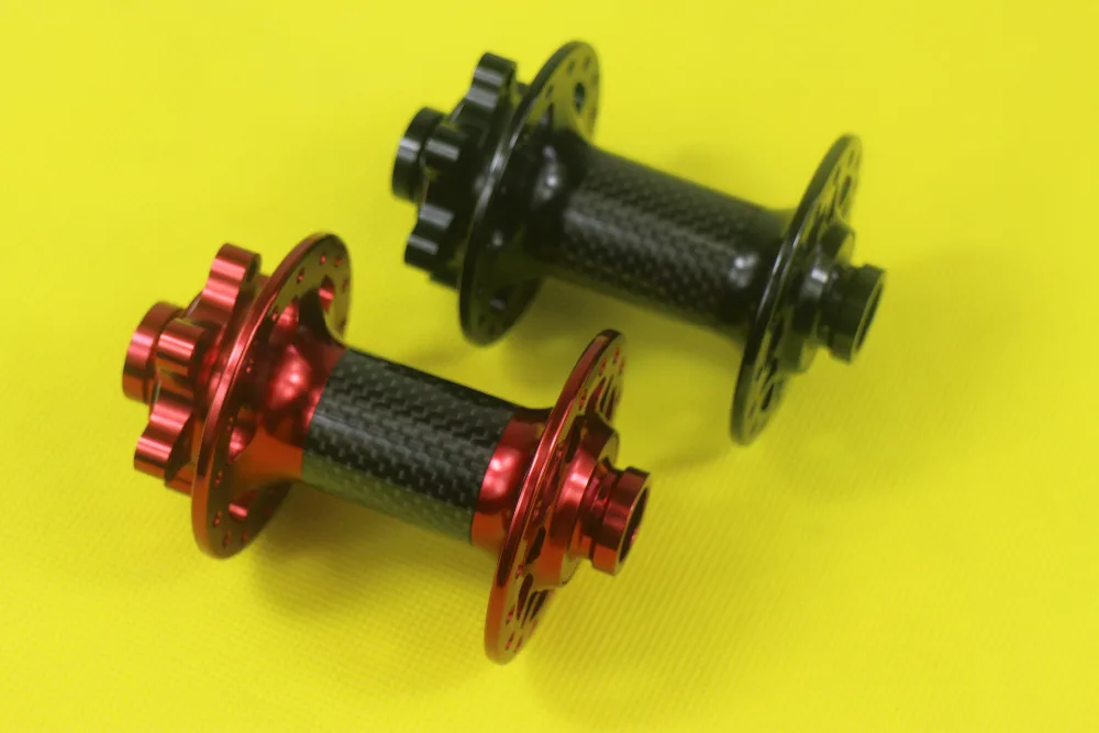 Передняя Ступица из углеродного сплава Top Powerway M64 MTB XC AM 100 мм M15 15 M12 12 сквозь axel 2