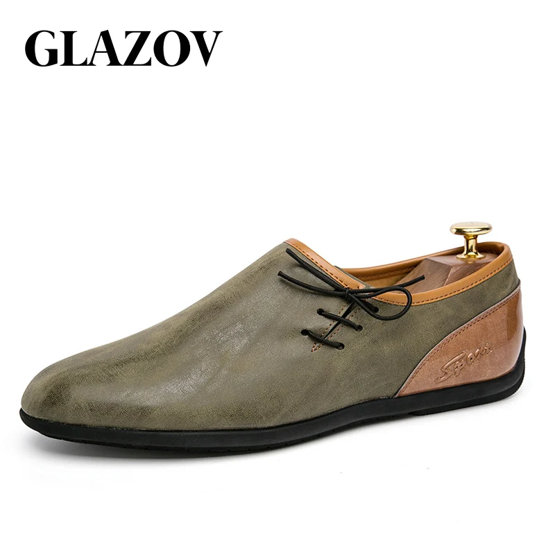 

British Fashion Men Loafers Soft Moccasin High Quality Leather Casual Shoes Black Men Flats Slip on Men Driving Boat Shoes 38-43
