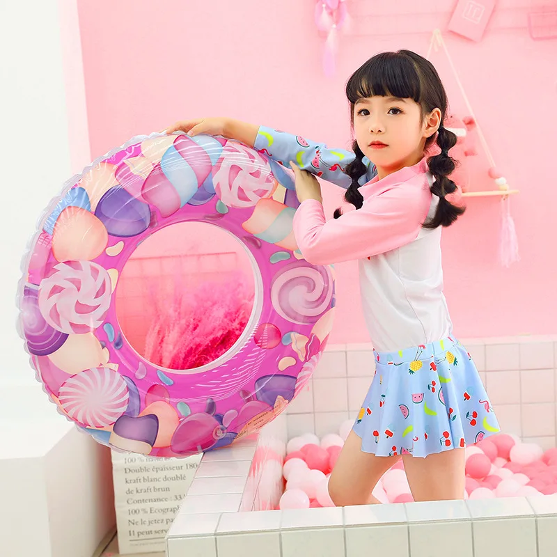 

Rooxin Inflatable Baby Swimming Ring Pool Float Swimming Circle Pool Toys Summer Floating Ring Seat Floating Beach Party