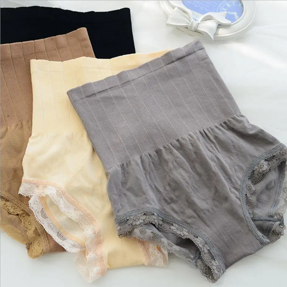 

new high quality body shaper seamless high waist panties lace model body shapers underwear Control Panties women underwear