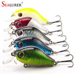 Sealurer бренд Crankbait Рыбалка приманки 5.5 см 8 г Высокое качество зимние Воблер VIB Fly Рыбалка Жесткий Bait Рыбалка снасти 5 шт./лот