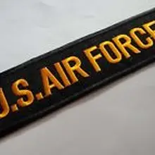 Дешевые нашивки ВВС США на заказ, высокое качество, нашивки с вышивкой США, горячая Распродажа, нашивки с вышивкой в стиле милитари