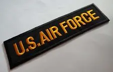 Cheap custom U.S. AIR FORCE patches high quality US Embroidered Patch hot sale MILITARY Embroidered Iron on Patch
Cheap custom U.S. AIR FORCE patches high quality US Embroidered Patch hot sale MILITARY Embroidered Iron on Patch
