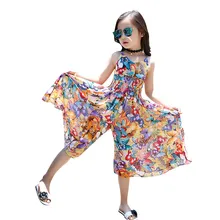 Детская безрукавка для девочек-подростков, комбинезон в богемном стиле с бабочками и рюшами, комбинезон, одежда для маленьких девочек, Rompe, детская одежда, 19 MayP30
